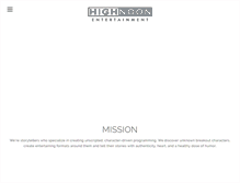 Tablet Screenshot of highnoontv.com